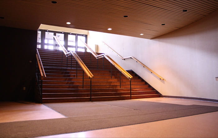 Centennial Hall lower banquet entrance