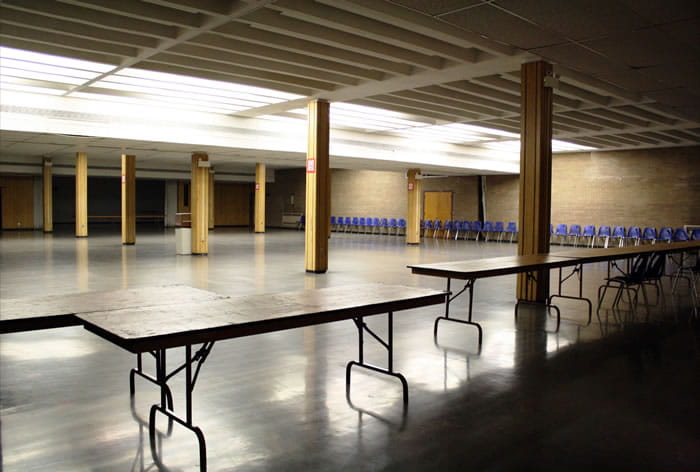Centennial Hall lower banquet room