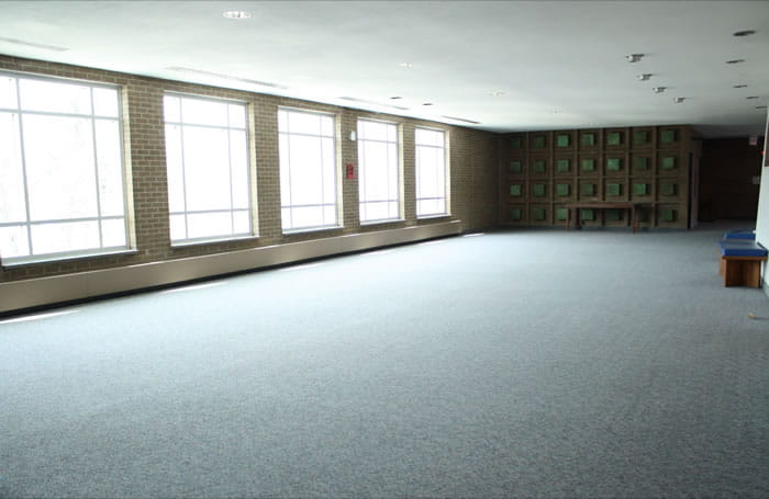 Centennial Hall balcony lobby
