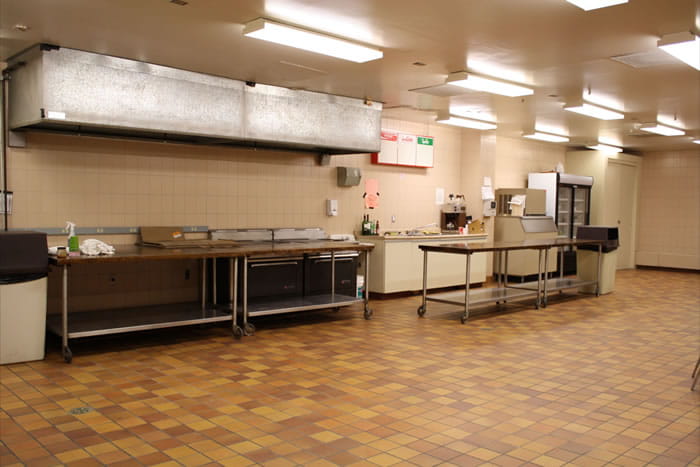 Centennial Hall kitchen