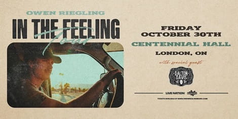 OWEN RIEGLING - IN THE FEELING TOUR