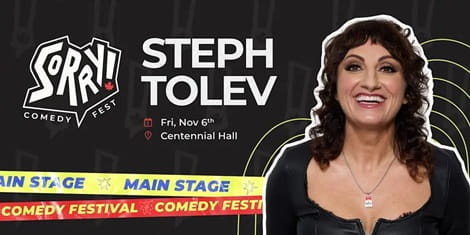 Steph Tolev - Sorry! Comedy Festival